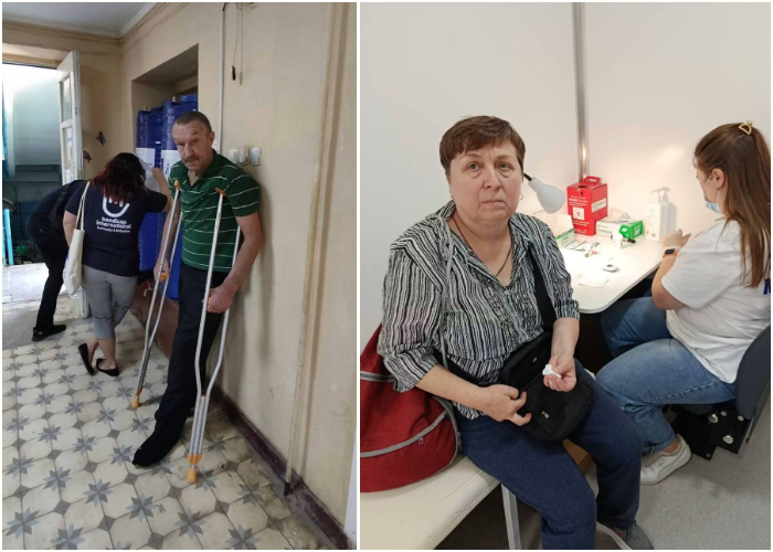 У Харкові сотні переселенців з Куп’янщини та Чугуївщини отримали медичну допомогу